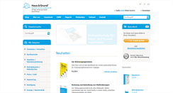 Desktop Screenshot of hausundgrundverlag.info